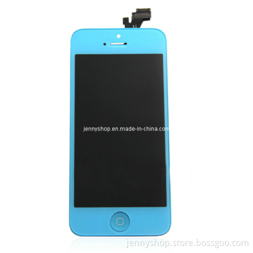 Mobile Phone LCD Display for iPhone 5 Blue